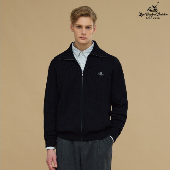 O RCB POLO CLUB 26FW 남성 케이블 니트 3종 (R633M) 3