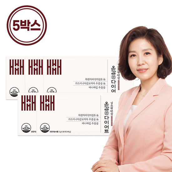 [5박스] 김소형원방 온감환 다이어트 (5g*28포*5박스)