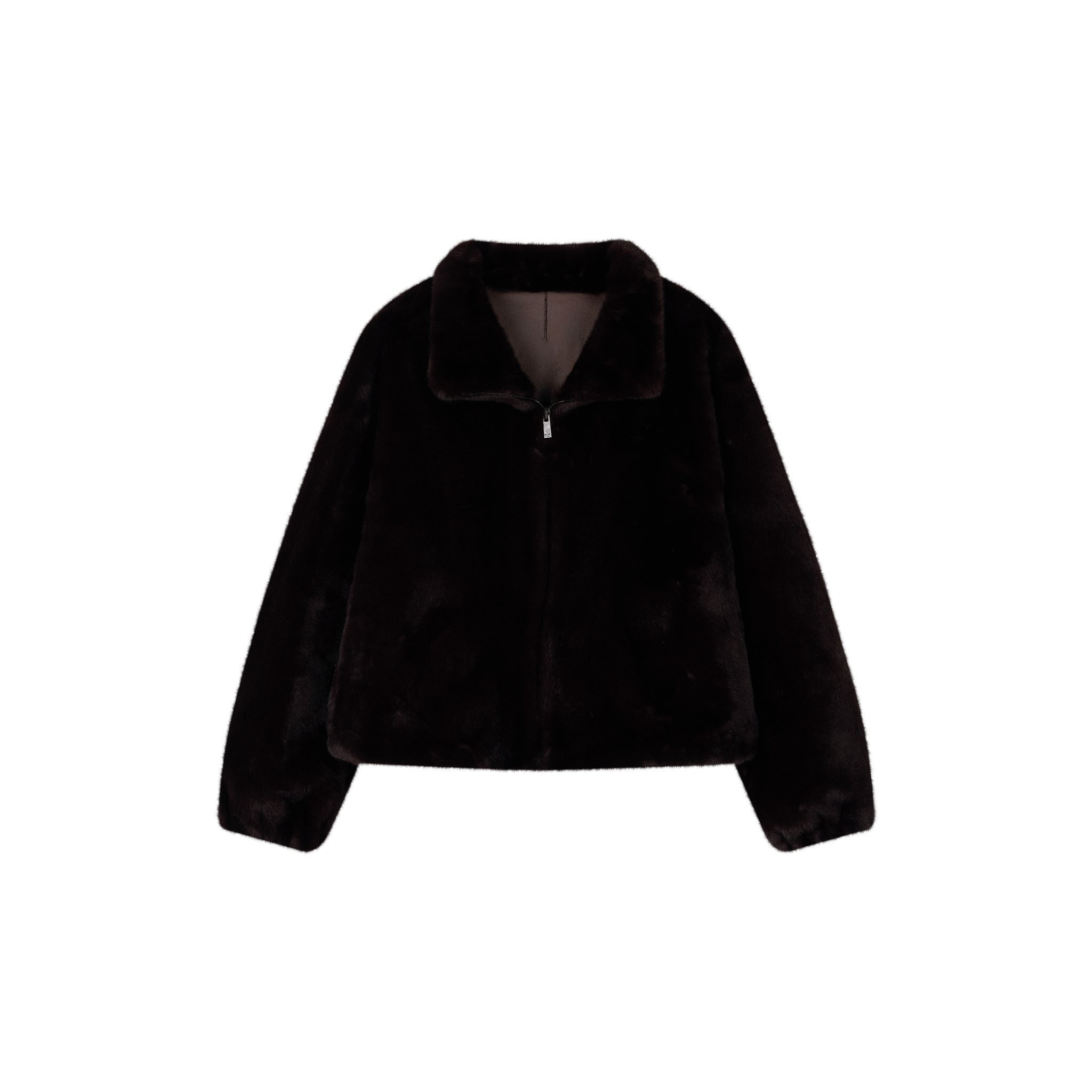 ○26FW Faux 밍크 하프 자켓 4