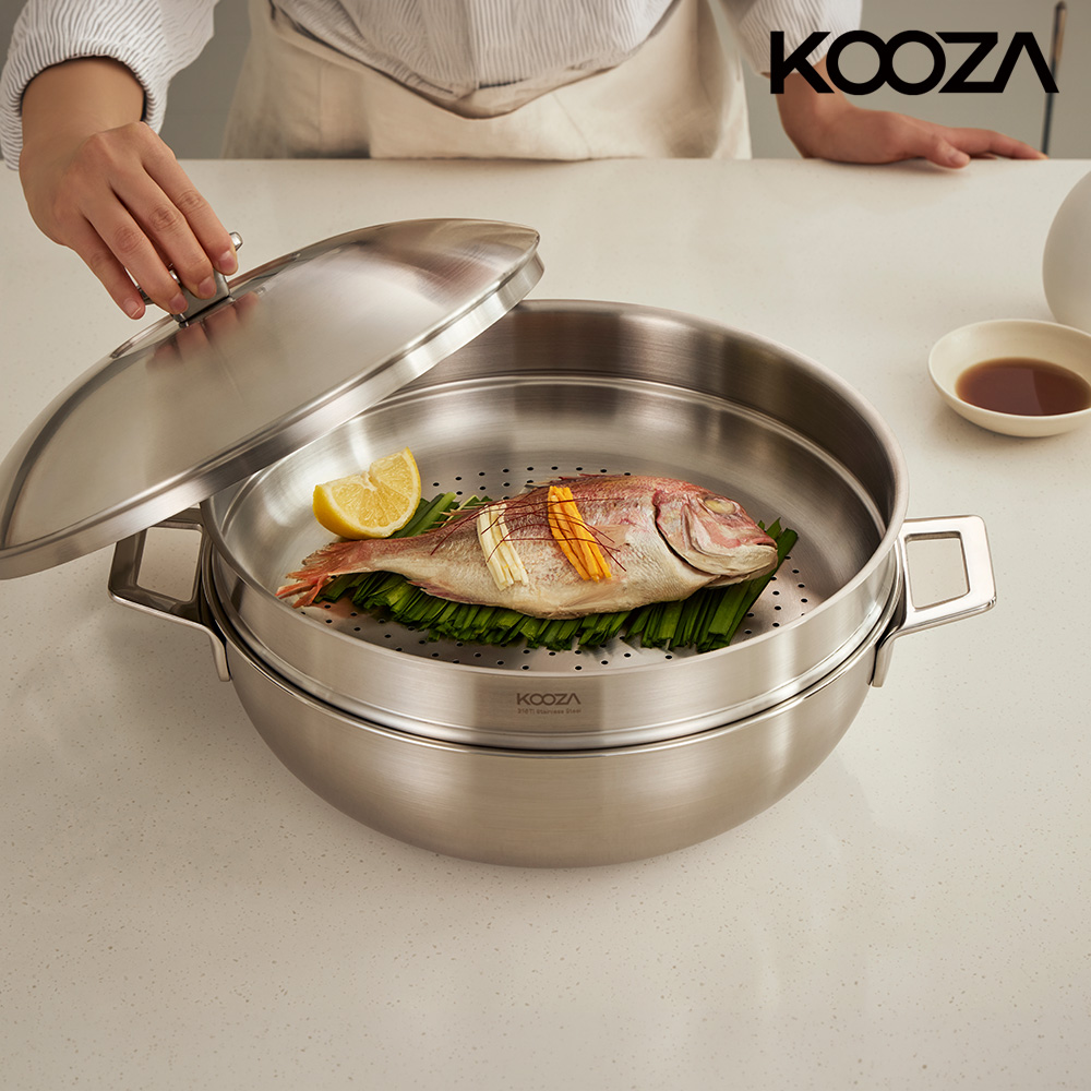 316Ti 스텐 스티머 찜기 (20/24/28/32 cm 택1) 2