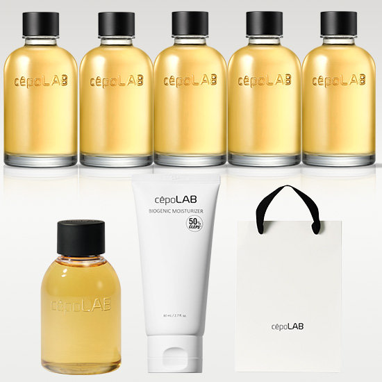 세포랩 에센스155ml 5병+대용량 100ml 1병+크림 80ml 1개