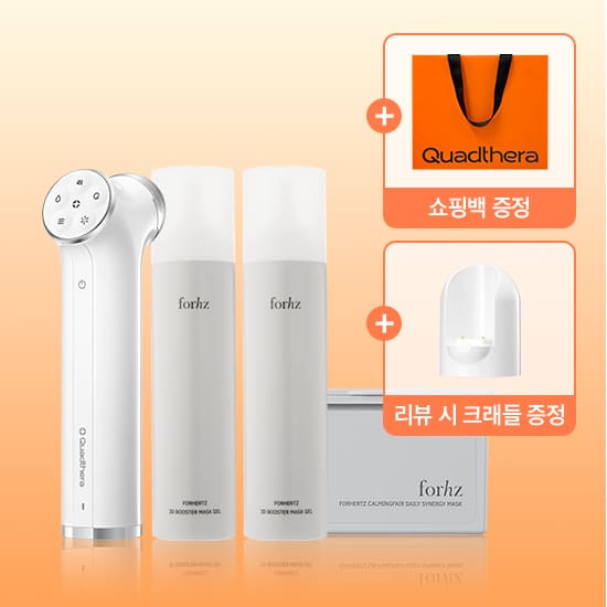 [무이자 최대 60개월] 쿼드쎄라 F1 펜타 유일한 5중 초음파 물방울 탄력기기 최은경쇼 단독패키지