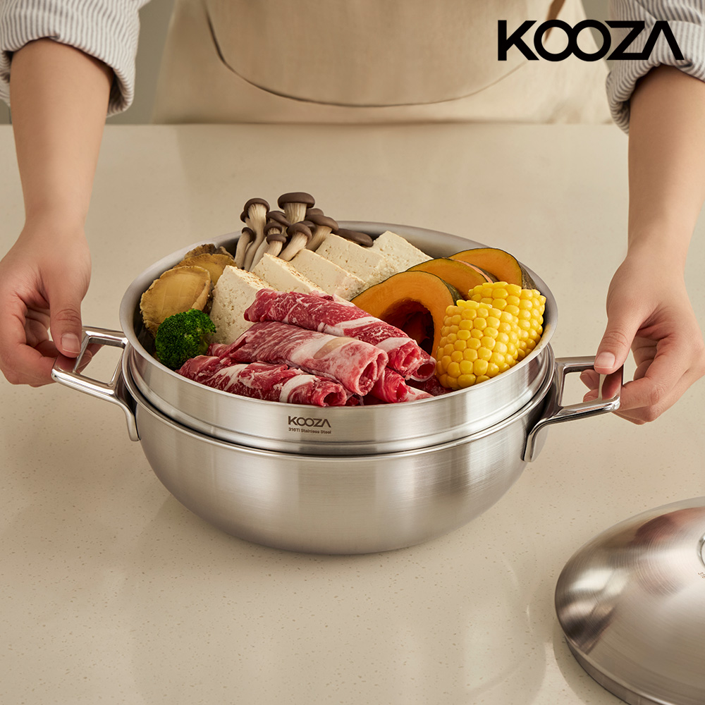 316Ti 스텐 스티머 찜기 (20/24/28/32 cm 택1) 4