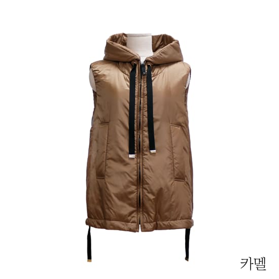 막스마라 그린고 후드 베스트 3