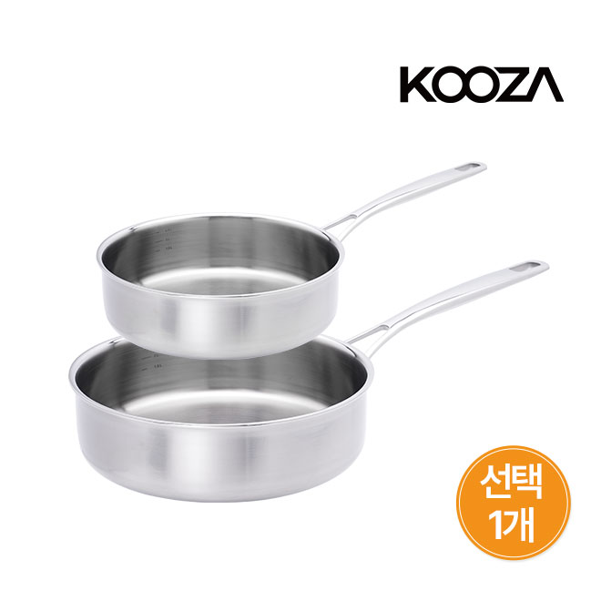316Ti 통5중 인덕션 깊은 후라이팬 (20/24cm 택1)