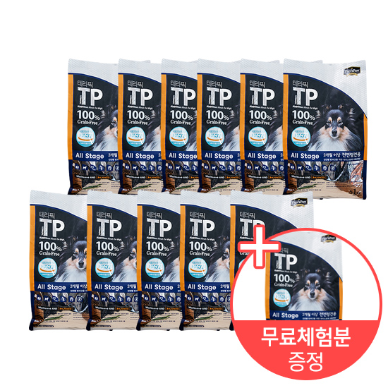 [방송에서만][무료체험] 데이스포 사료1kgx10팩 + 무료체험 1kg 더블 패키지(11팩/11kg)