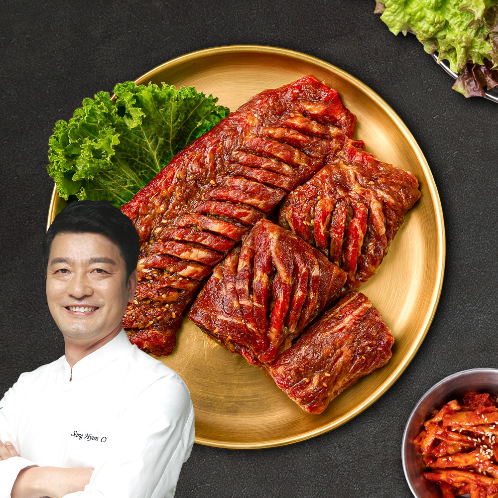 청오대 미국산 수제 양념 포갈비 600g x 12팩 / 7.2kg