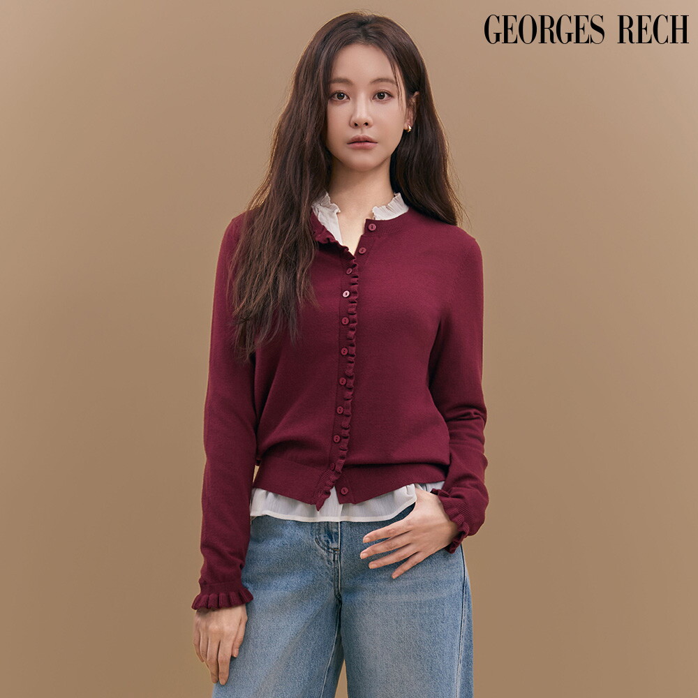 26FW 러플 포인트 가디건 3종 2