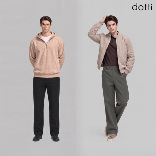 [도티] 26FW 남성 커브드 팬츠 2종