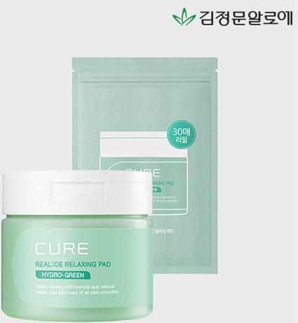 [김정문알로에] 릴렉싱 패드 본품1+리필1 (총 90매)