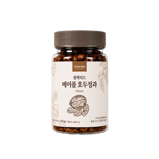[그린넛] 셀렉티드 메이플 정과 선물세트 2박스 (호두4+피칸4) 2