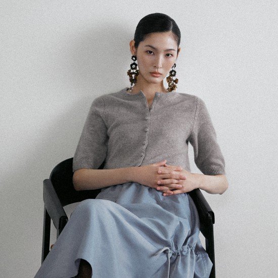 르네크루 26FW 울캐시미어 홀가먼트 풀오버 4