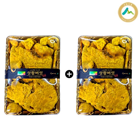 [방송에서만] 숲에서자란 국내산 상황버섯 프리미엄 선물세트 1+1박스 (총 800g) 2
