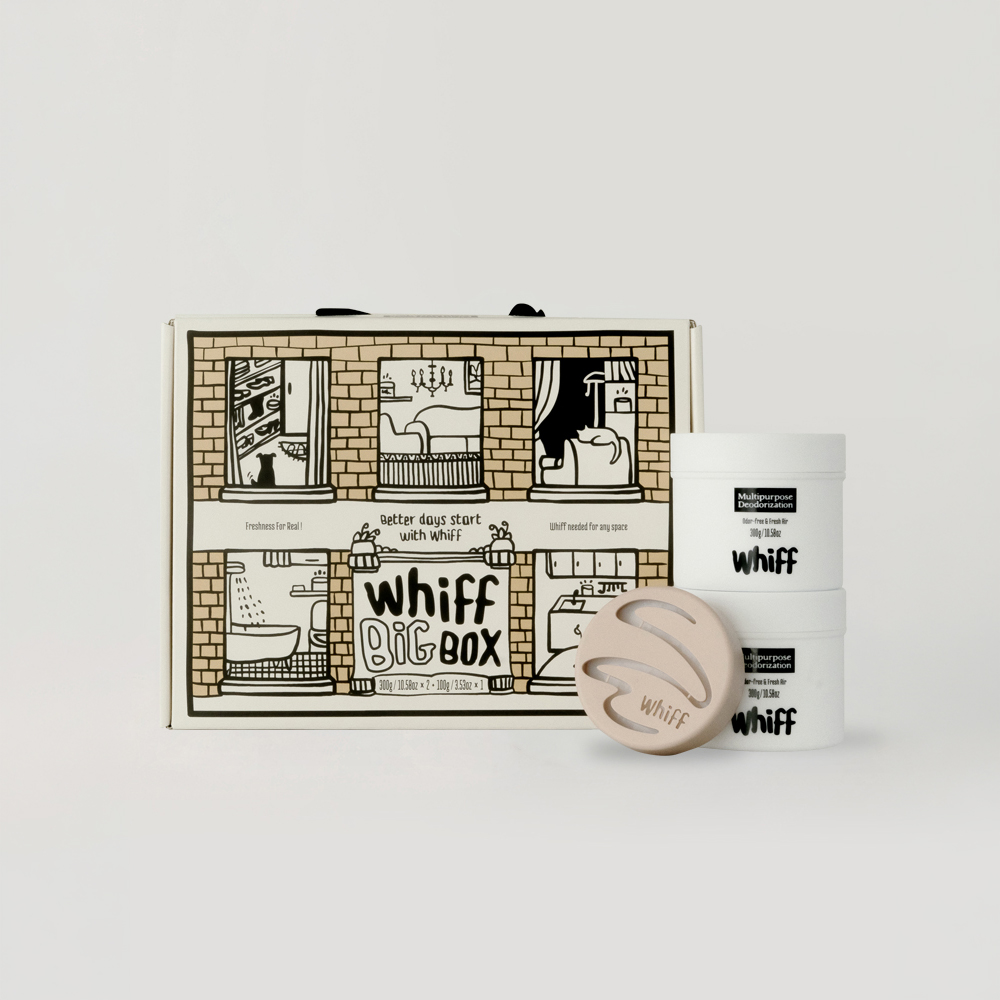 [Big Box] Whiff 탈취제 빅박스(린 핑크) 선물세트