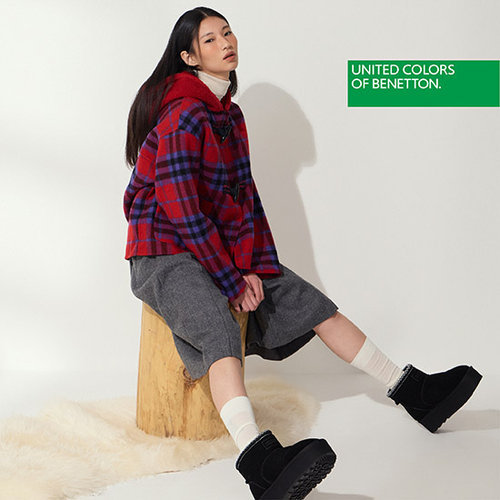 [베네통] BENETTON 천연가죽 양털 부츠 (초특가) 2