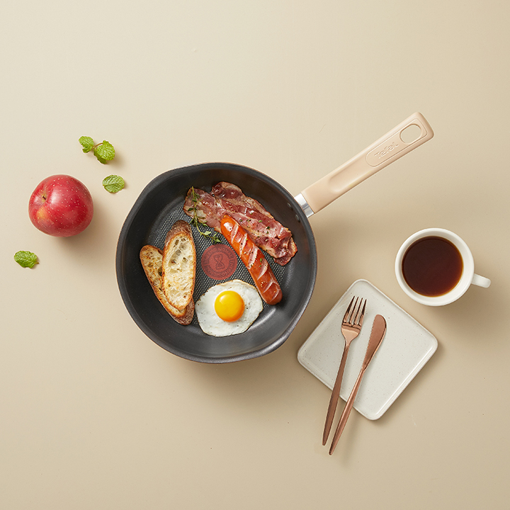 인덕션 티타늄 1X 원픽냄비팬 22cm_피스타치오 그린 3