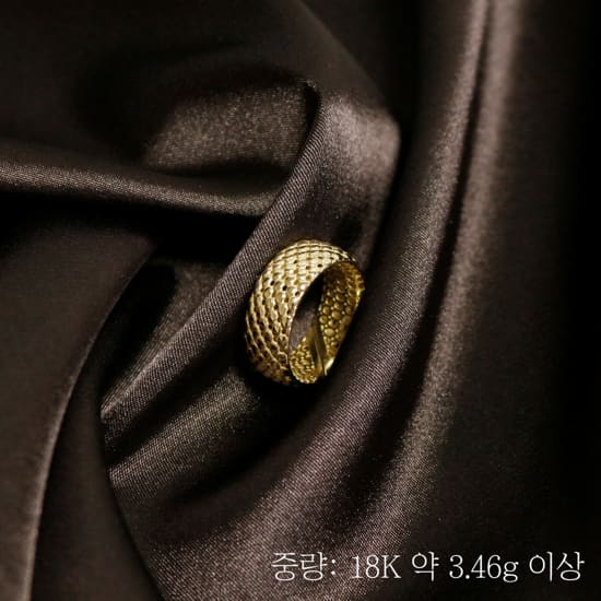 {우노아레} 18K 볼륨 레아(Rhea) 반지 3