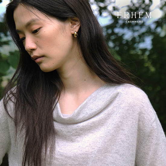 26F/W 소모사 캐시미어 블렌드 드레이프 풀오버 1종 2