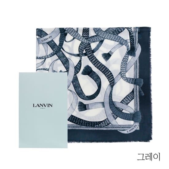 랑방 캐시미어 블렌드 스퀘어 숄