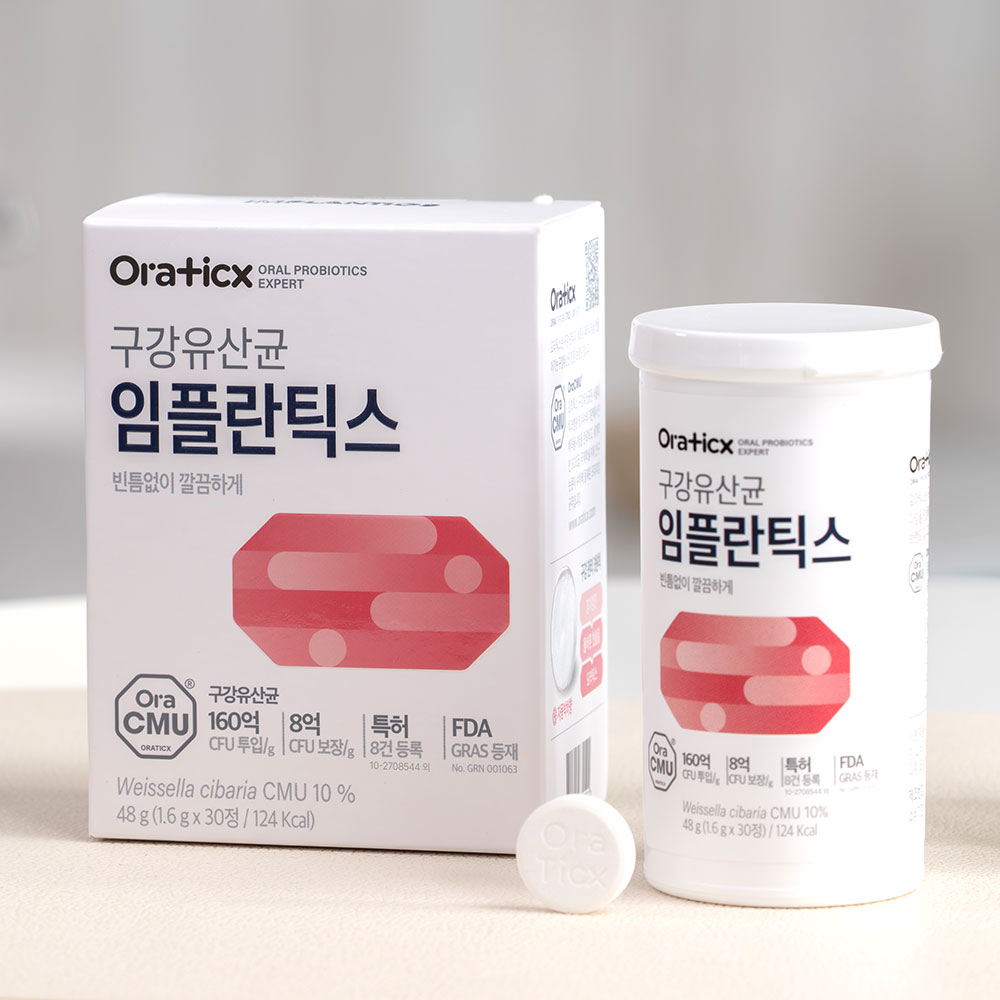 오라틱스 프리미엄 구강유산균 임플란틱스 4개월분 3