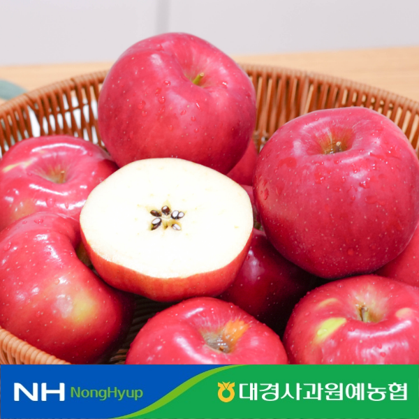 햇살듬뿍 봉화 홍로 사과 2.5kg(9~12과)*4박스 / 총10kg