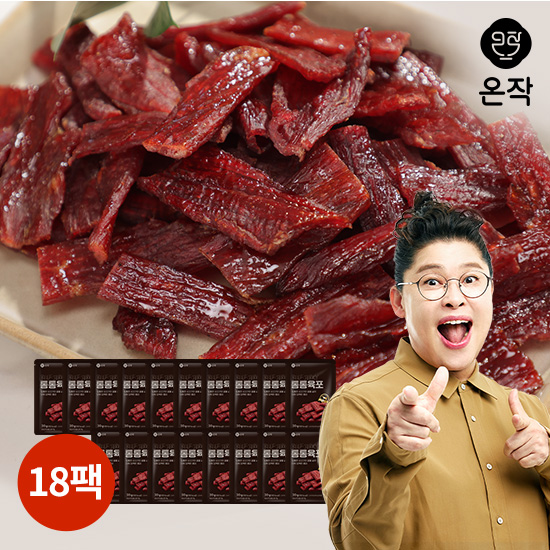 맛있는家 [온작]이영자의 통통육포 30g X 18팩