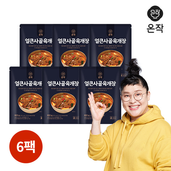 이영자의 얼큰사골육개장 800gX6팩