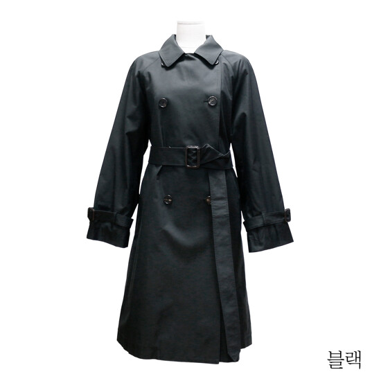 막스마라 벨티드 트렌치 코트