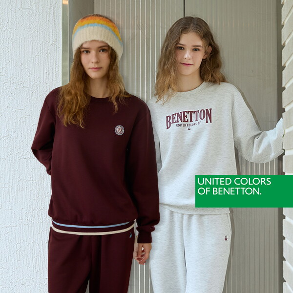 ○베네통 BENETTON 여성 셋업 2세트 (4종)