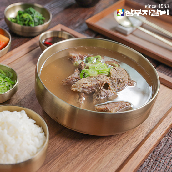 [최화정쇼픽]삼부자갈비 뼈없는 갈비탕 800g x 10팩 3