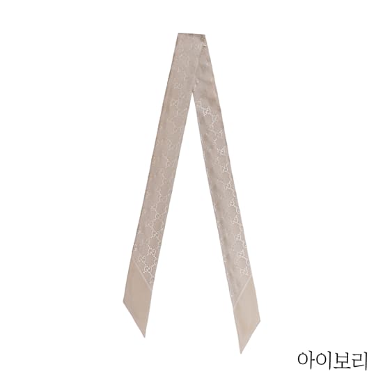 {구찌} GG 실크 스카프 4