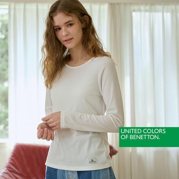 ○베네통 BENETTON 롱슬리브 브라탑 3종 2
