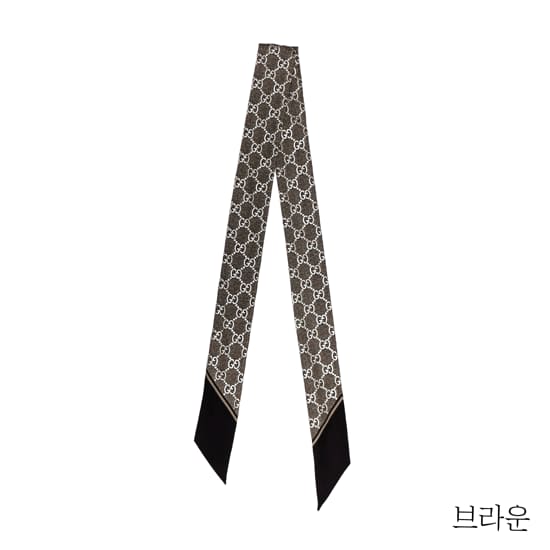 {구찌} GG 실크 스카프 2