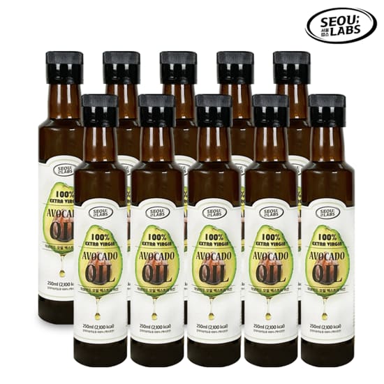 서울랩스 아보카도 오일 엑스트라 버진 250ml 10병