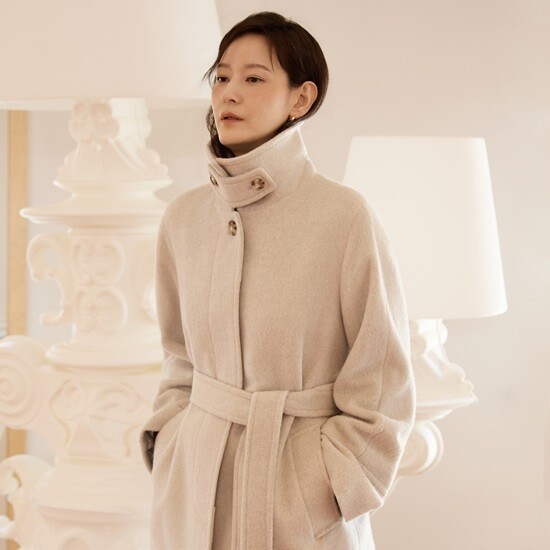 ◎26FW 알파카 블렌디드 하프코트
