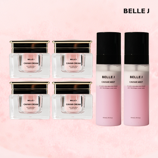 캐비어크림 시즌2 크림 50ml 4개+캐비어미스트 80ml 2개