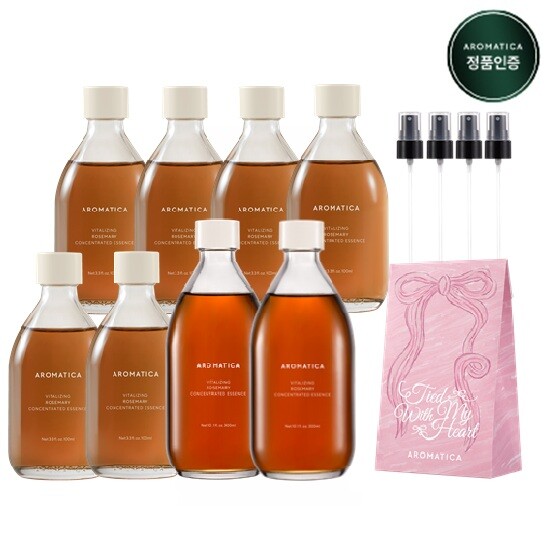 ★2026단한번★오직유리네패키지 (에센스100ml*6병+에센스전용 펌프*4개+ 에센스 300ml*2+추석감사패키지)