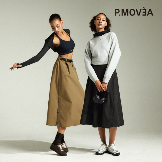 피무베아 26FW 여성 우븐  롱 스커트 1종