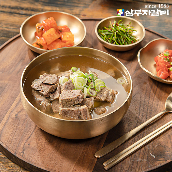 [최화정쇼픽]삼부자갈비 뼈없는 갈비탕 800g x 10팩 2