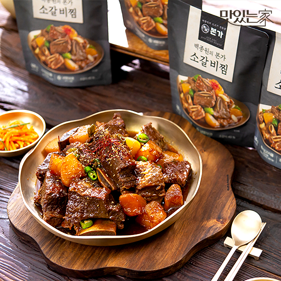 본가]소갈비찜 500g 4팩 4