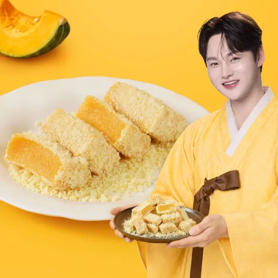 [방송에서만] 명례헌 저당 인절미 2종 세트(호박/쑥) + 박서진 브로마이드 추가구성