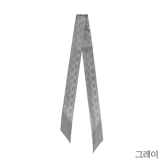 {구찌} GG 실크 스카프 3