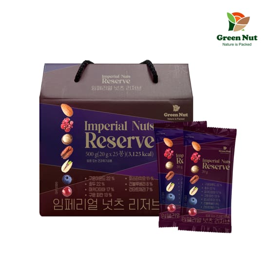 임페리얼 넛츠 리저브 100봉 (20g x 25봉 x 4박스)