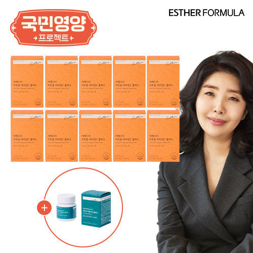 [국민영양] 여에스더 리포좀 비타민C 10박스 + 멜라나인 1박스