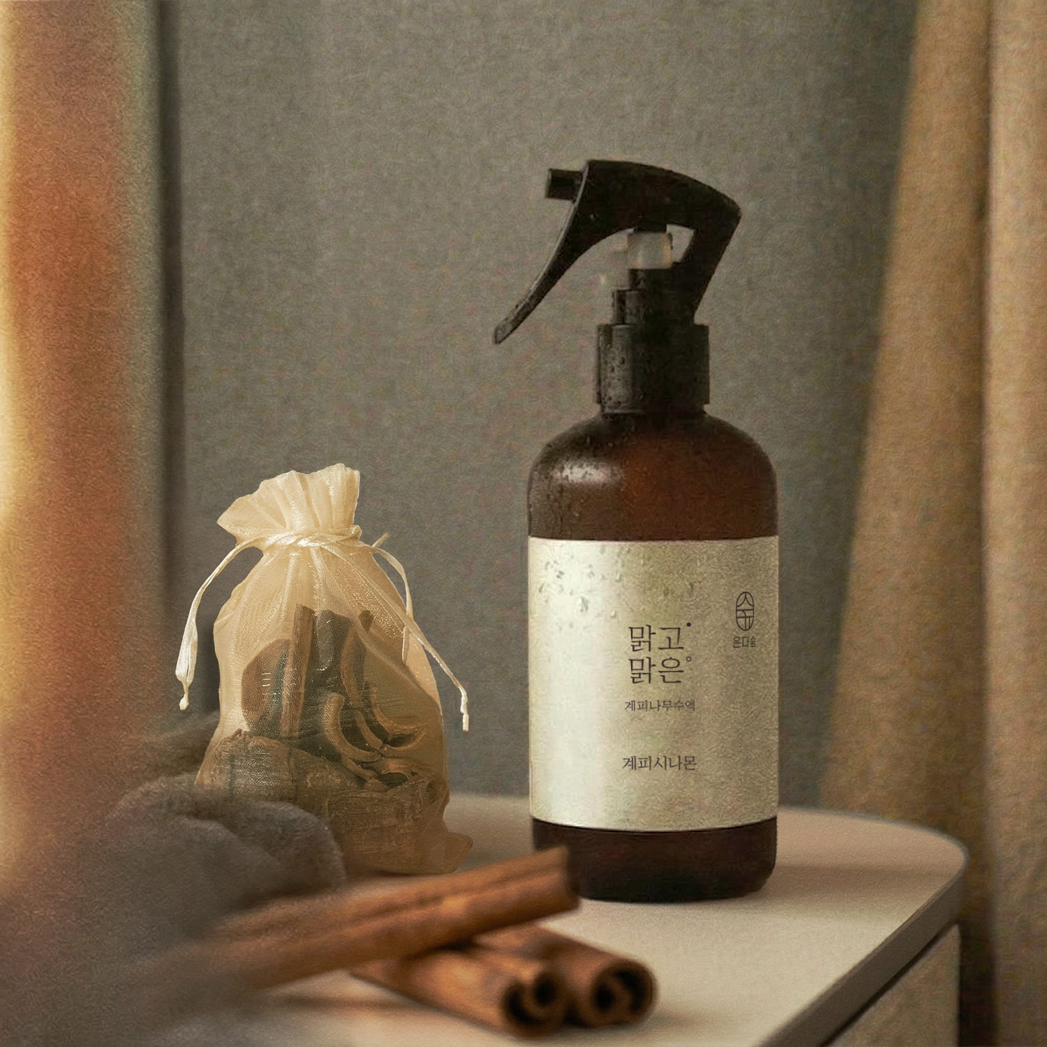 국내생산 100% 시나몬 계피 스프레이 250ml + 계피큐브 50g