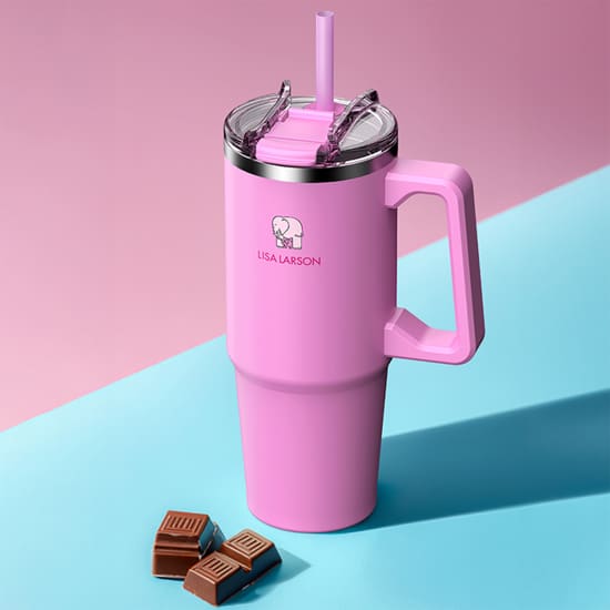 [20분 방송찬스] 리사라르손 대용량 올스텐 텀블러 + 리사라르손 핸디팬 4