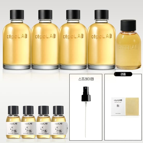 [추석전 배송가능한 마지막 방송]세포랩 바이오제닉 에센스 풀 패키지(155mlX4+100mlX1+30mlX4+스프레이캡)