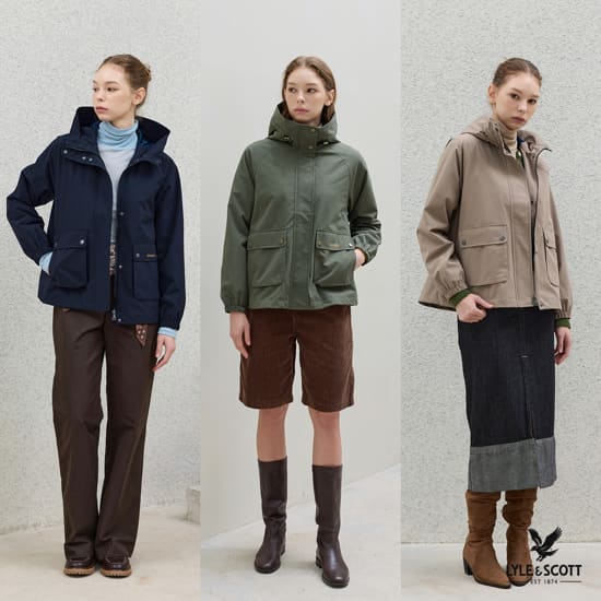 라일앤스콧 26FW 여성 유틸리티 재킷 1종