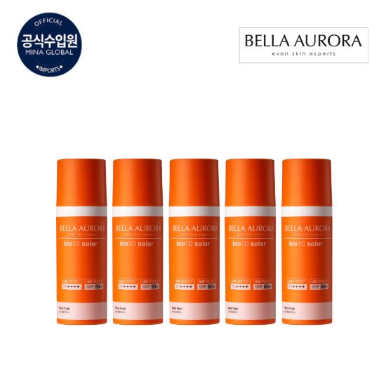 선크림 바이오텐 솔라 선스크린 SPF50+ PA++++ 50ml 5병