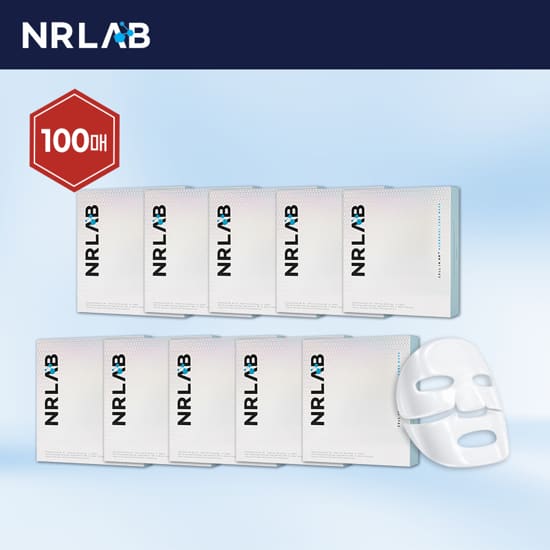[모녀패키지]엔알랩 NR 하이드로겔 큐어 마스크 100매